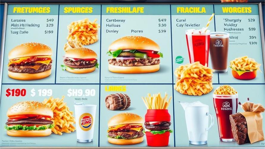 Burger King Full Menu 